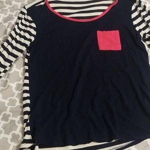 3/4 length sleeve blouse